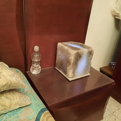 תמונת מנורת מלח מבית לקוח
