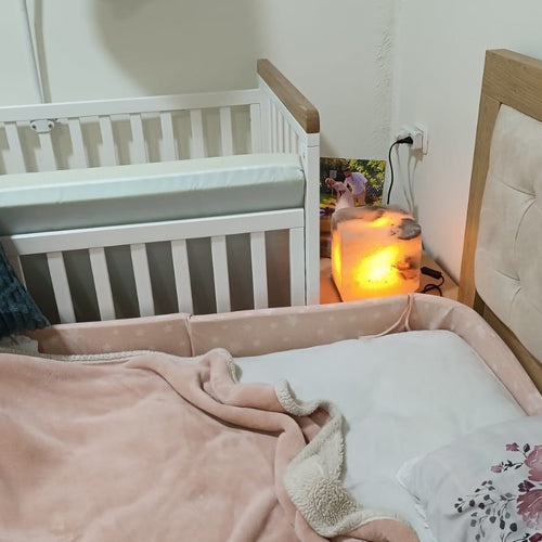 מנורת מלח בחדר ילדים — צילום מבית לקוח