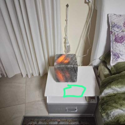 תמונת מנורת מלח מבית לקוח