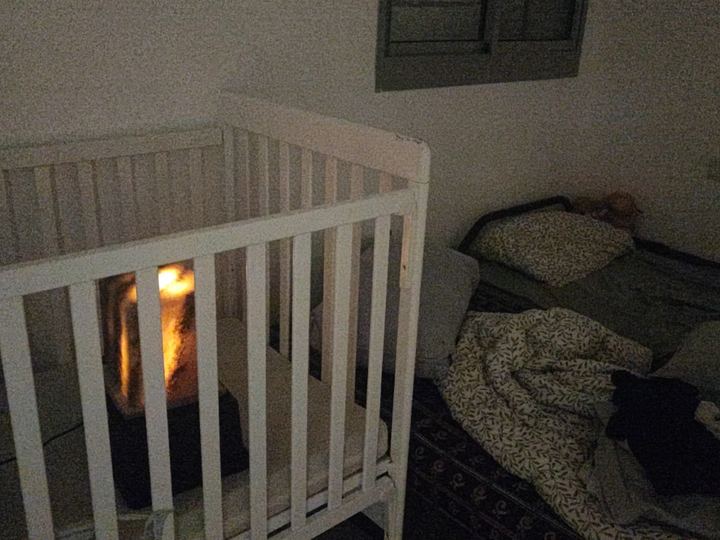 מנורת מלח רפואית בבית של לקוח